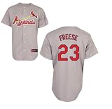 New St. Louis Cardinals Jersey #23 David Freese Gray Baseball Authentic Jersey Size 50