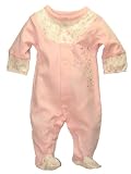 Floral One-Piece Footie by Baby's Own