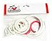 Game Room Guys Bally Supersonic Pinball White Rubber Ring Kit