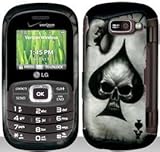Ace Skull Hard Snap On Case Cover Faceplate Protector for LG Octane VN530 V ....