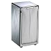 San Jamar H900X Stainless Steel Tallfold Table-Top Napkin Dispenser, 3-3/4" Width x 7-1/2" Height x 4" Depth, Chrome
