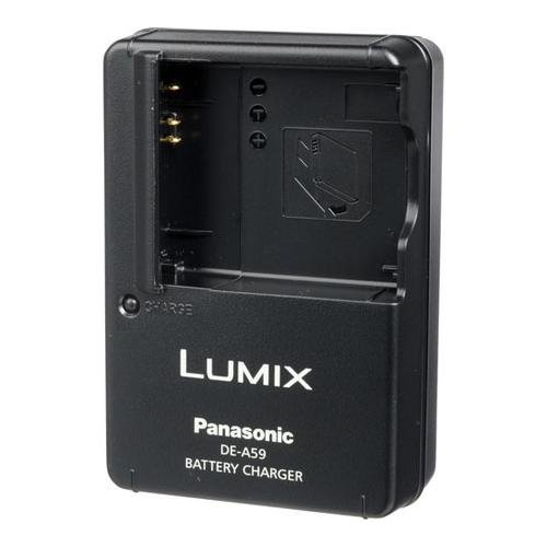 Panasonic DE-A59BA/SX Replacement Battery Charger for DMW-BCF10 (Camera Models: FH22, FP8, FS12, FS15, FS25, FS4, FS42, FS6, FS7, FS8, FX580, TS3)