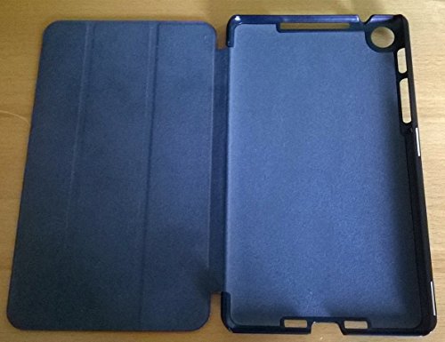 Google Nexus 7 2013 Case - Poetic Google Nexus 7 2013 Case [Slimline Series] - [Lightweight] [Ultra-slim] PU Leather Slim-Fit Trifold Cover Stand Folio Case for Google Nexus 7 2nd Gen 2013 Red (3 Year Manufacturer Warranty From Poetic)