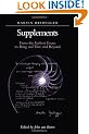 Supplements: From the Earliest Essays to Being and Time and beyond (SUNY Series in Contemporary Continental Philosophy)