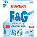 Eureka 52320A / 52320B 3-Pack Style F & G Upright Vacuum Cleaner Disposable 3-Pack Bag