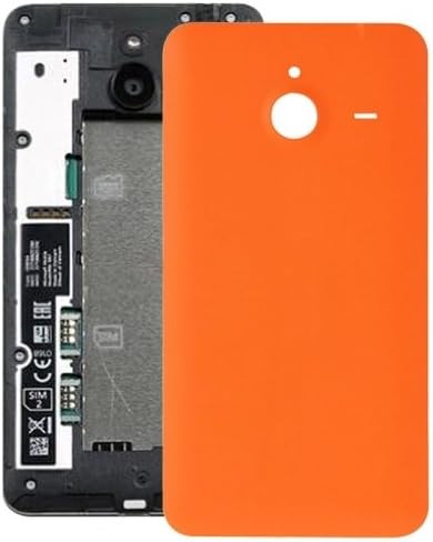 CRDS Frosted Surface Plastic Back Housing Cover Replacement for Microsoft Lumia 640XL(Orange)
