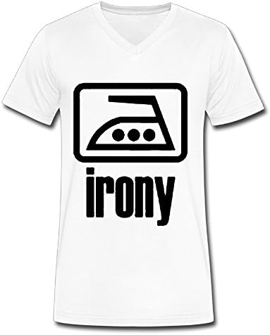 Irony T Perfect For Team V-neck Shirt Short-sleeve For For Men