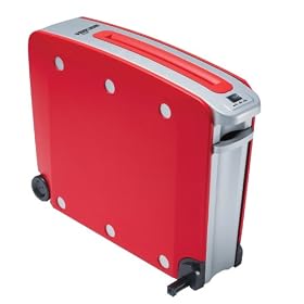 Black & Decker CC501 compact 5 sheet crosscut paper shredder red