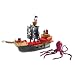 MATCHBOX Mega Rig Pirates Ship [Amazon Frustration-Free Packaging]
