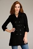 Juicy Couture - Juicy Couture Outerwear Black Coat