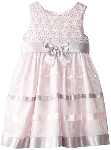 Bonnie Jean Girls' Lace To Ribbon Organza Dress Bahrain Ubuy