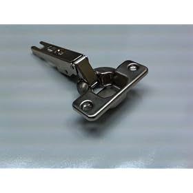 Blum Modul Hinge, 100 Degree Full Overlay, Self-closing, Screw-on. All Metal, Nickle Plated Hinge, Slide-on Hinge Arm.