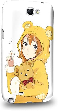 Case88 Premium Designs LoveLive! ?'s Rin Hoshizora 1435 Protective Snap-on Hard Back Case Cover for Samsung Galaxy Note 2