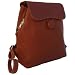 Saddle Piel Leather Ladies Backpack
