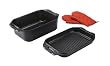 Karcher 121749 Aluguss-Bräter 2in1 - Schwarz inkl. Backhandschuhe