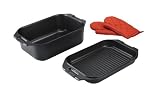 Zoom Produkt-Bild: Karcher 121749 Aluguss-Br&auml;ter 2in1 - Schwarz inkl. Backhandschuhe