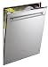 Fagor LFA65SS 24-Inch Dishwasher with 6 Wash Cycles, Stainless Steel Fully Integrated