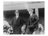 Babe Ruth & Ban Johnson Smoking Cigars in Dugout Photograph -
Washington, DC Giclee Poster Print, 24x18