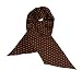 Texas Scarf - University of Texas Black Scarf with Longhorn Logo
