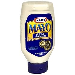 Kraft Mayo Real Mayonnaise, 18-Ounce Easy Squeeze Bottles (Pack of 6)