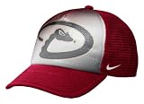 Arizona Diamondbacks Women's Nike Crimson Fashion Trucker Snapback Adjustable Hat