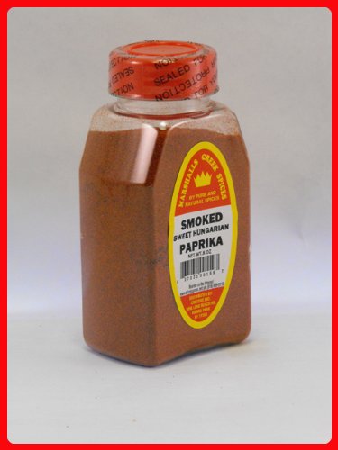 SMOKED HUNGARIAN SWEET PAPRIKA PACKED IN LARGE JARS, spices, herbs, seasonings
