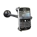 FLASH SUPERSTORE DEDICATED SUCTION MOUNT HOLDER MADE TO MEASURE FOR BLACKBERRY BOLD 9000- INCLUDES A FREE CAR CHARGER