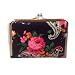 Mundi Click It Twist Clasp Framed Flat Credit Card Wallet in Choice of Floral Prints
