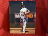 Oakland Athletics Andrew Bailey Autographed 8x10 Photo, Proof Photo of Andrew Signing for Us.