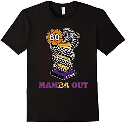 Men's Mamba Out Shirt 3XL Black