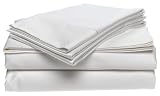 Venus 800-Thread-Count 100% Cotton Cal King Sheet Set, White