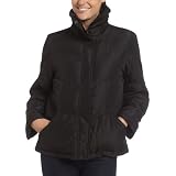 Kenneth Cole Reaction Women's Down Jacket,Black,Medium