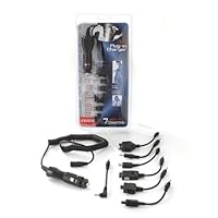 PowerMate Universal Car Charger with 7 Adaptors