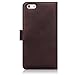 iPhone 6S Plus Case, Terrapin [GENUINE LEATHER] iPhone 6 Plus Case Executive [Brown] Premium Wallet Case with Card Slots & Bill Compartment Case for iPhone 6 Plus / 6S Plus Brown