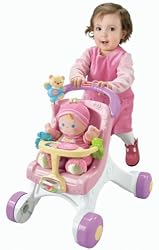 Fisher-Price Brilliant Basics Stroll-Along Walker