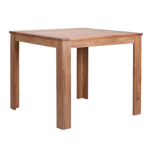 Profiline Tisch, Teakholz FSC - zertifiziert, Edelstahlbeschl&auml;ge, Gr&ouml;&szlig;e: 90 x 90 cm, H&ouml;he: 75 cm