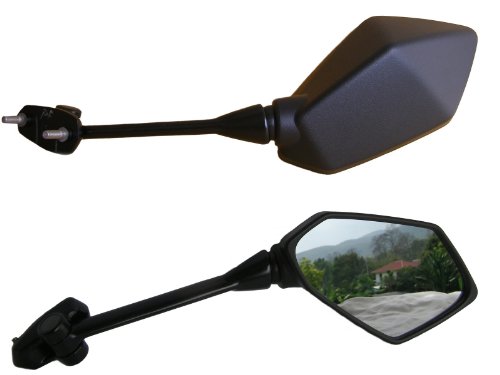 2008-2011 Genuine Kawasaki Ninja 650 650R Right Side Mirror OEM # 56001-0143 Rear View On Sale