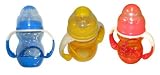 Nuby ���C�h�l�b�N�E�n���h���t���{�g�� 210ml (�u���[�E���b�h�E�C�G���[�̂���1�F�B�F�͂��̉��i��r