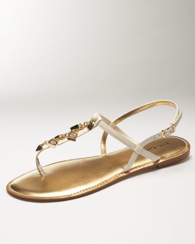 bebe Heart Charm Flat