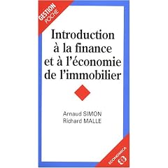 Introduction a la Finance et a l'Economie de l'Immobilier