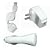 Universal Apple iPod USB Charger Kit - USB Retractable Hotsync Cable - USB Home Travel Charger - USB 12V Cigarette Lighter Charger