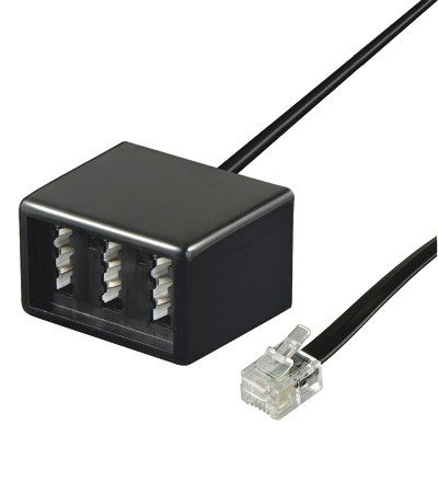 Wentronic Telefon Adapter (RJ11 Stecker auf TAE Buchsen) Preisvergleich