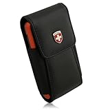 Swiss Leatherware Alpha Case for small and medium size phones only.