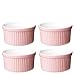 Emile Henry 3-1/2-inch Ramekin Set/4, Pink