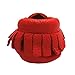 Mejale Baby Soft Soled Leather Moccasin Tassel Slip on Infant Toddler Shoes Pre-Walker(Red, 3-6 Months)
