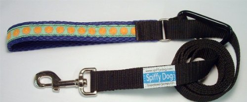 Purple Daisies Dog Leash Lead Wide