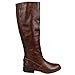 Brinley Co. Womens Knee-High Stretch Riding Boot