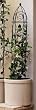 Black Leaves Dome Trellis - Medium Black Leaves Dome Trellis - Medium