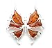 SilverAmber Damen-Brosche 925 silber mit Bernstein - AD802