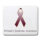 William's Syndrome Awareness Ribbon Mouse Pad